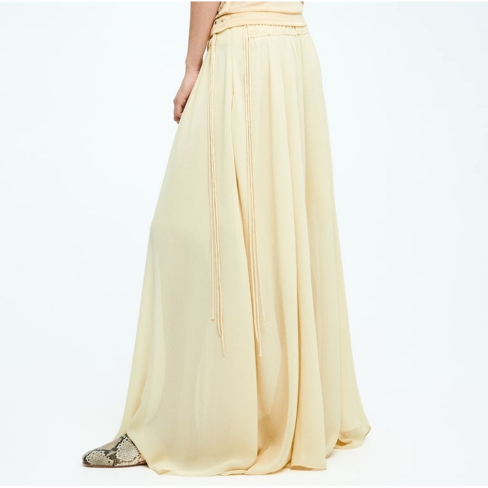 NWT H&M EDITION CHIFFON CIRCLE SKIRT - Picture 13 of 16